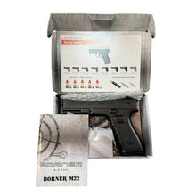 Borner M22 CO2 Blowback Air Pistol 4.5mm Black