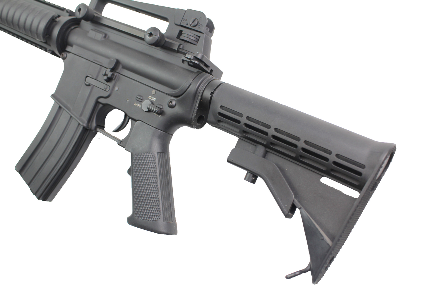 Double Bell M4 RIS Long (Full Metal Body and Gearbox  - Black - 51)