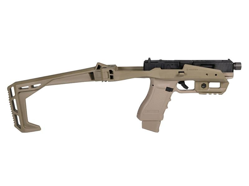Secutor Corvus III Carbine Kit with Gladius MAGNA Co2 Blowback Pistol (Dual Tone Black Slide & Tan Kit)