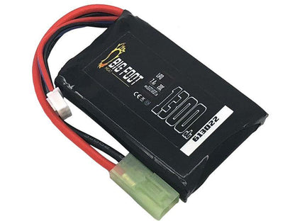 Big Foot Heat Lipo Battery 1300 mAh 7.4v 20c (Square)