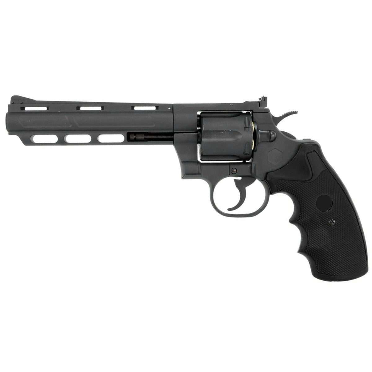King Arms 6.0" 357 Custom I-Co2 (Full Metal - Black - KA-PG-01-C1-L)