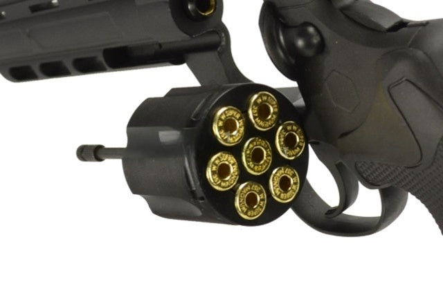 King Arms 6.0" 357 Custom I-Co2 (Full Metal - Black - KA-PG-01-C1-L)