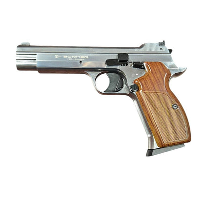 Borner P210-S Co2 Blowback Pistol (4.5mm/.177 - BB - Silver)