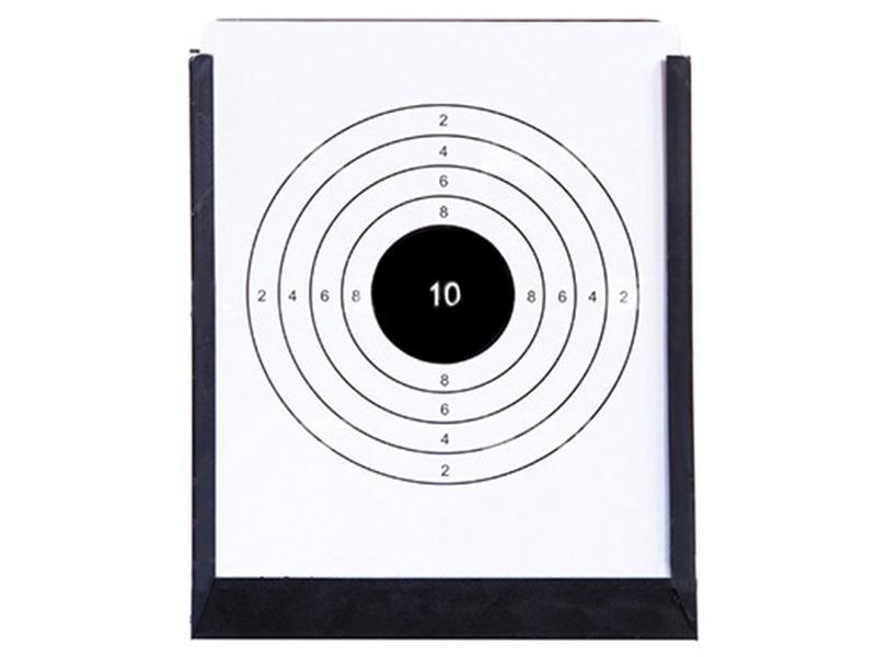 Huntsman Double Sided Pellet Catcher (With Cardboard Target - Polymer - Black)