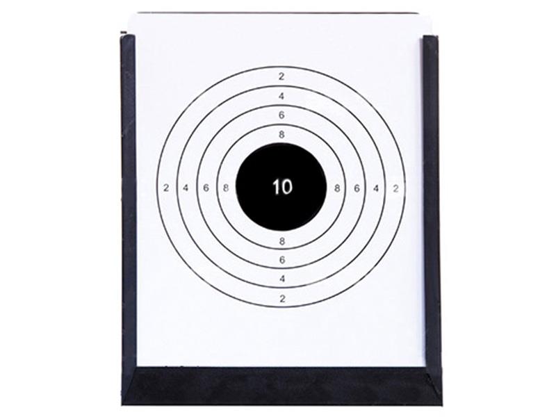Huntsman Double Sided Pellet Catcher (With Cardboard Target - Polymer - Black)