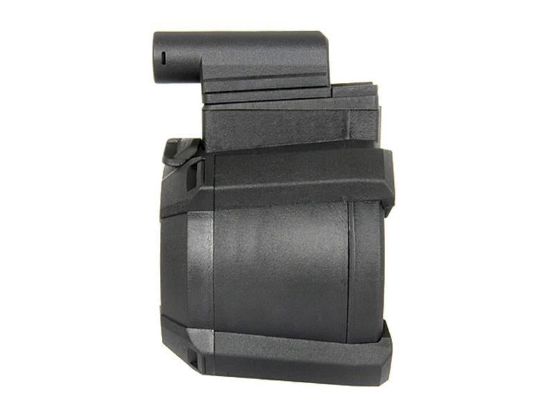 Battleaxe M870 Shotgun to M4 Drum Magazine for M870 Shotguns (Black)