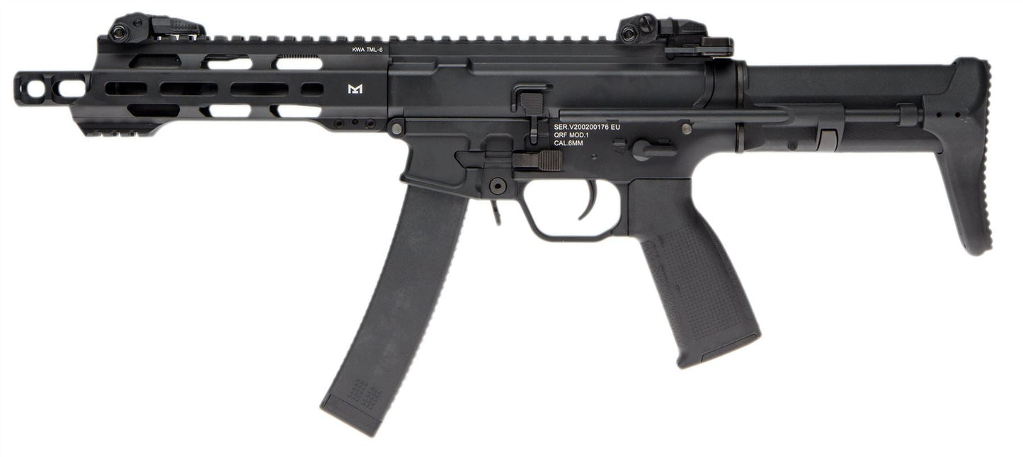 KWA QRF MOD1 AEG 2.5 SMG (Black - MOD1)