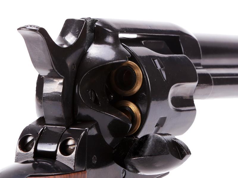 King Arms 11.0" .45 Peacemaker Revolver (Full Metal - Electroplating Black - KA-PG-10-L-BK2)