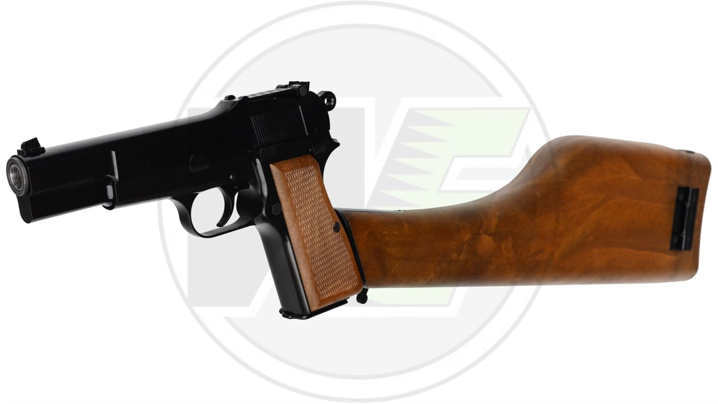 WE Browning Hi-Power MK3 GBBP with Stock (New Version)