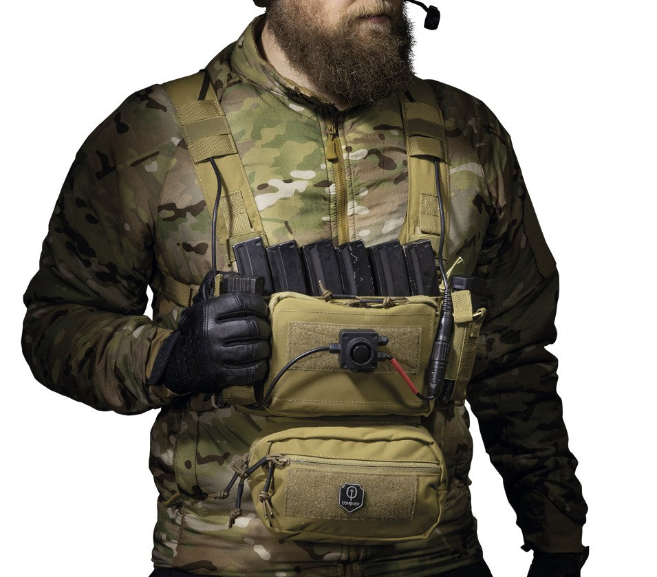 Conquer Micro Chest Rig - Tan