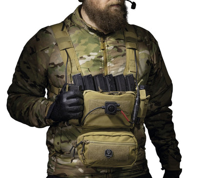 Conquer Micro Chest Rig - Tan
