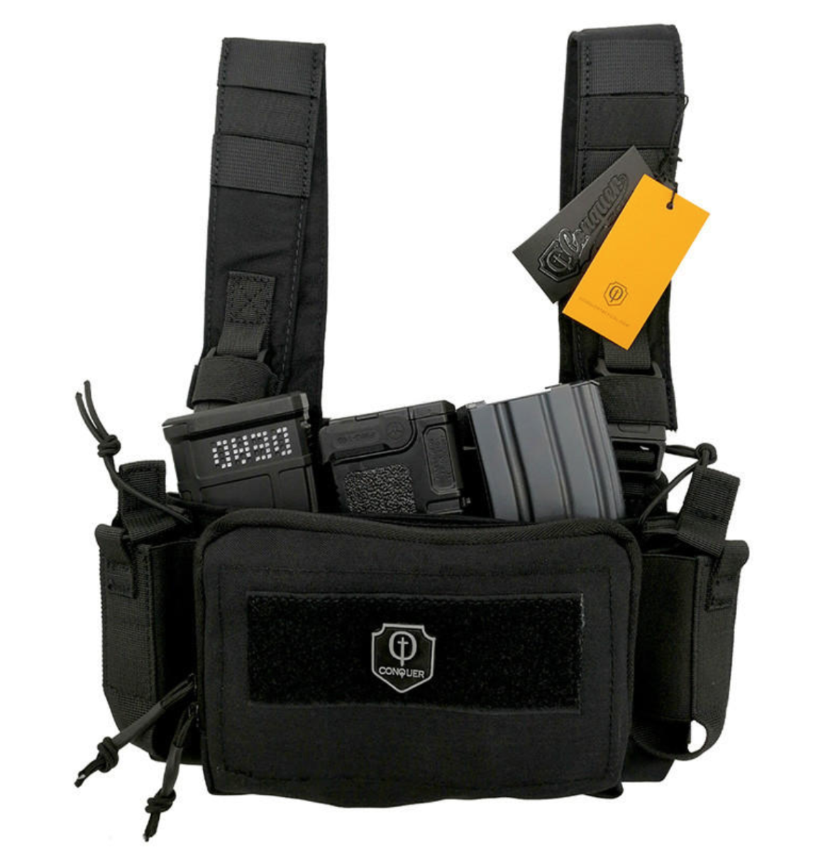 Conquer Micro Chest Rig - Bk