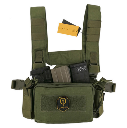 Conquer Micro Chest Rig - Od