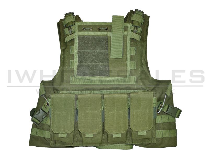 ACM Black Plate Carrier Best (Green)