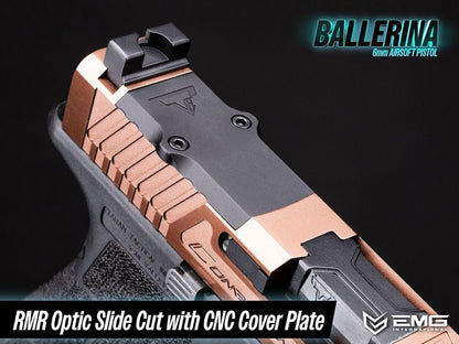 TTI JW Series Ballerina Gas Blowback Pistol (R34-3 Black - CNC - EMG/Army)