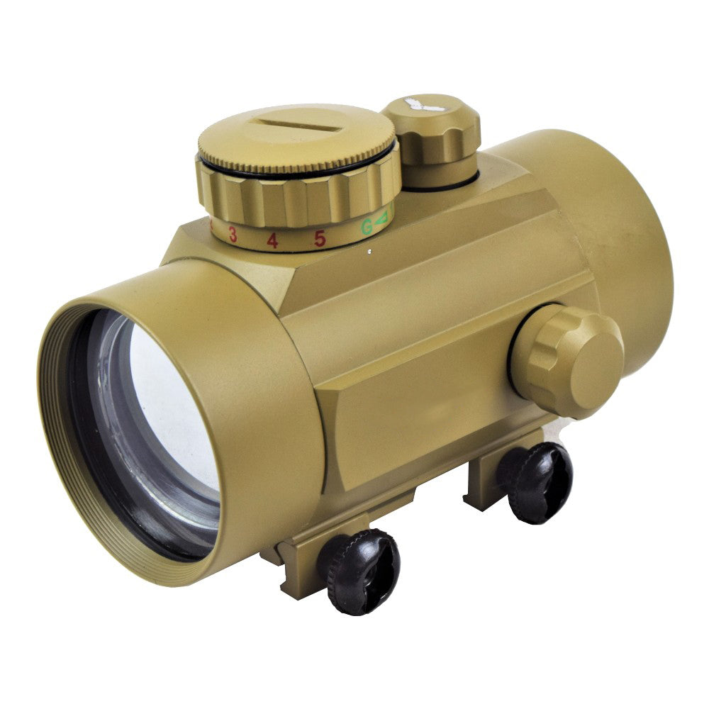 ACM 46mm Lens Red Dot Scope (1x46 - Tan)