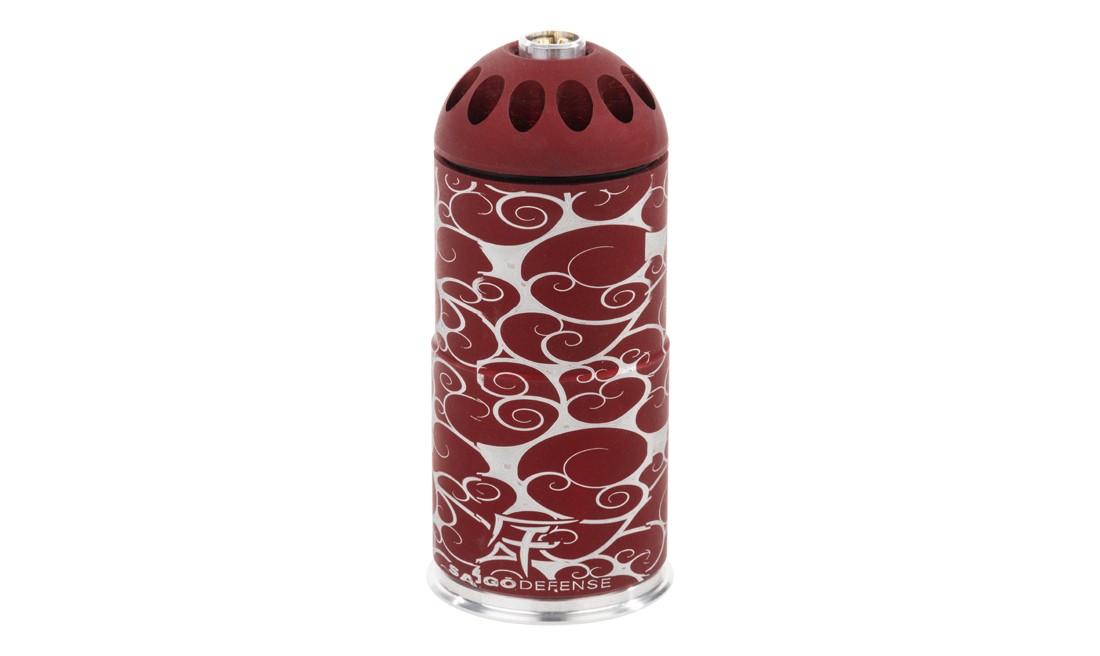 Saigo Defence 40mm Gas Grenade - 120 Rounds - Metal - Red