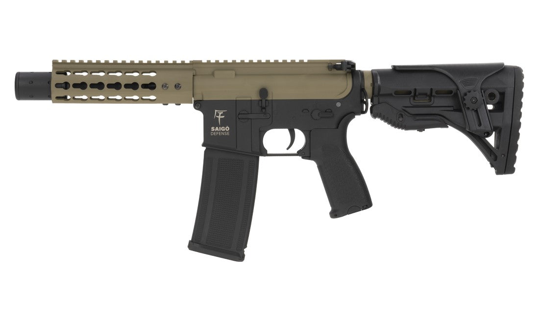 Saigo Defense Kenji Zero Figther 3 AEG (With 7.4v Lipo Battery and Charger - Black)