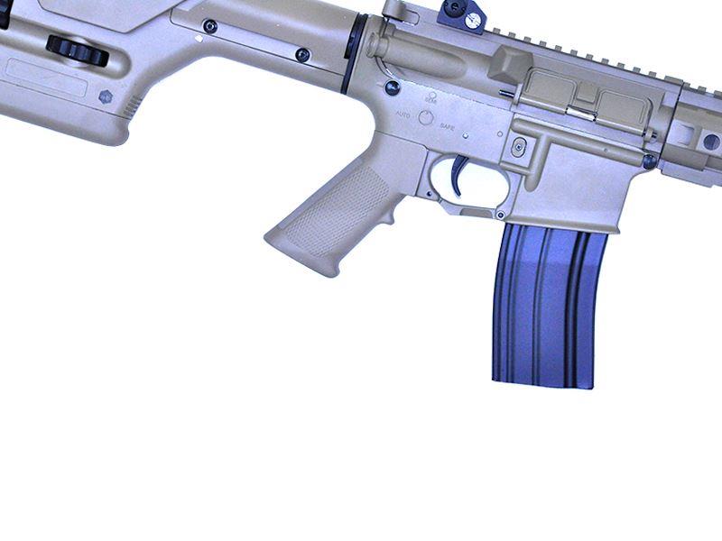 A&K M4 Rifle with Silencer with Tactical Stock (Tan - M4-TAN)
