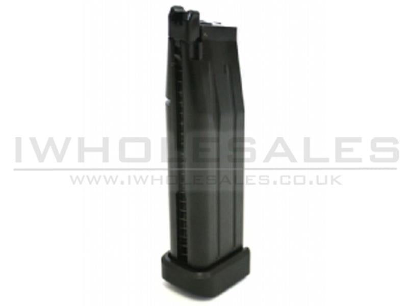 WE Custom Hi-Capa IREX GBB (6 Inch - Black - Type-C)