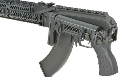 Cyma Platinum AKM Tactical AEG Rifle with Eshooter ETU GEN-2 (Black - CM113)