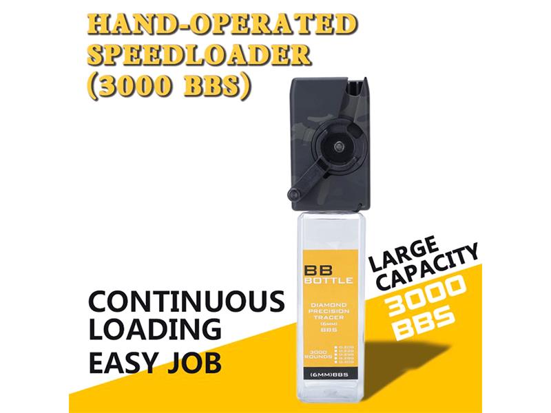 Big Foot Speedloader for 3300 Rounds Bottle (Black)