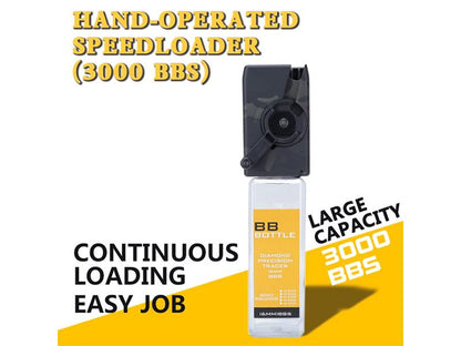 Big Foot Speedloader for 3300 Rounds Bottle (Black)