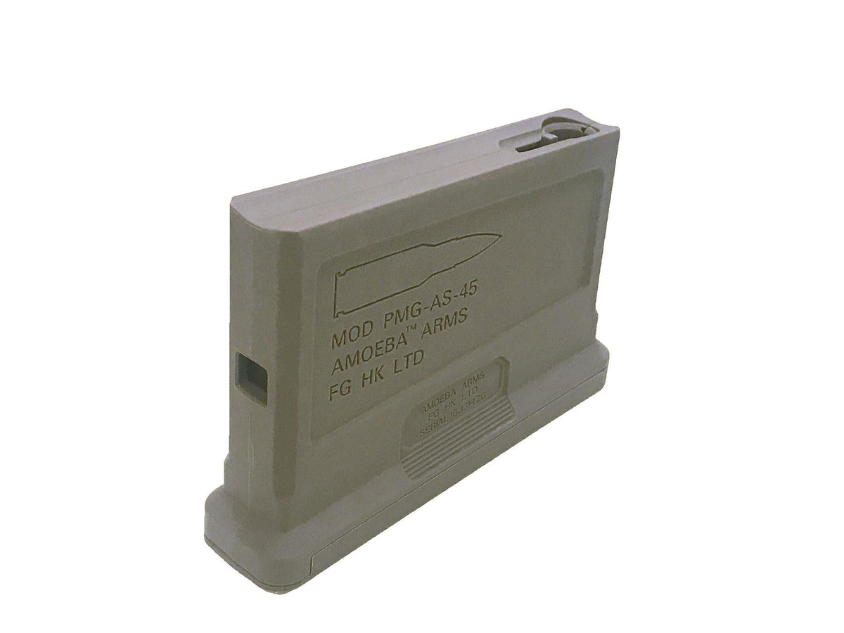 Ares Amoeba Striker Sniper Rifle Magazine Compact (45 Rounds - AS-MAG-002 - Tan)