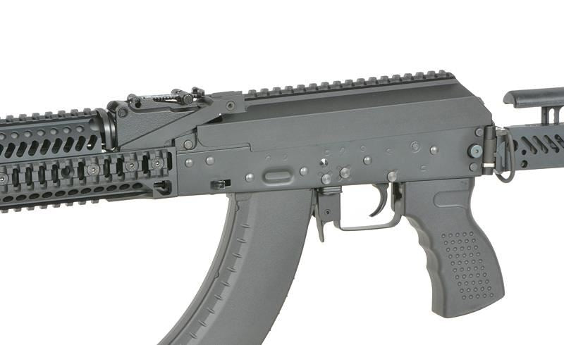 Cyma Platinum AKM Tactical AEG Rifle with Eshooter ETU GEN-2 (Black - CM113)