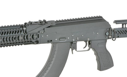 Cyma Platinum AKM Tactical AEG Rifle with Eshooter ETU GEN-2 (Black - CM113)