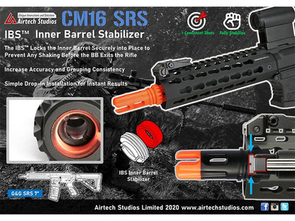 Airtech Studios G&G CM16 SRS 7" IBS™ Inner Barrel Stabilizer