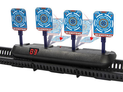 ACM Automatic Reset Target with Digital Display and Electric Glider (4 Target)