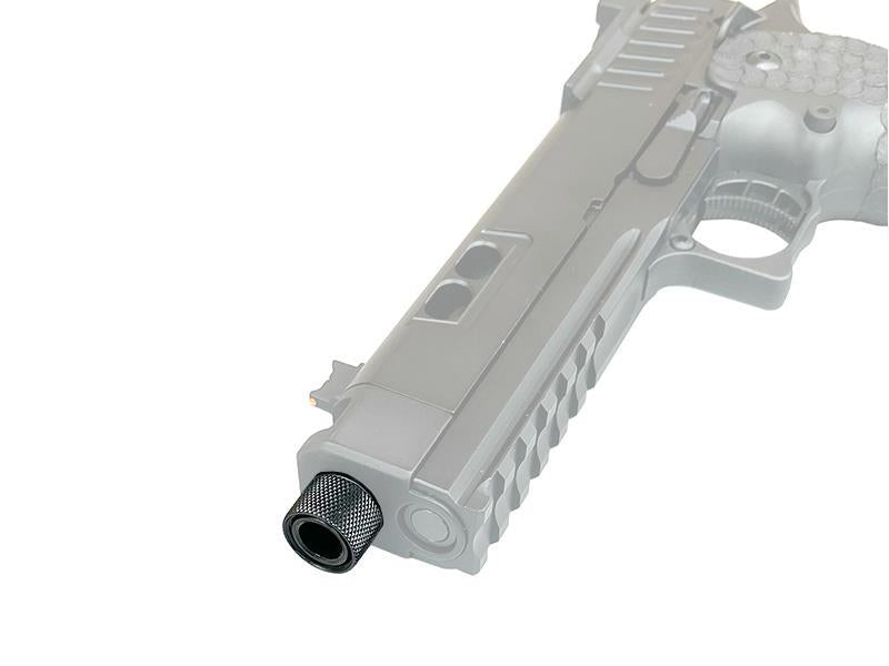 Army Silencer Adaptor with Shroud 14mm CCW (Black A-126)