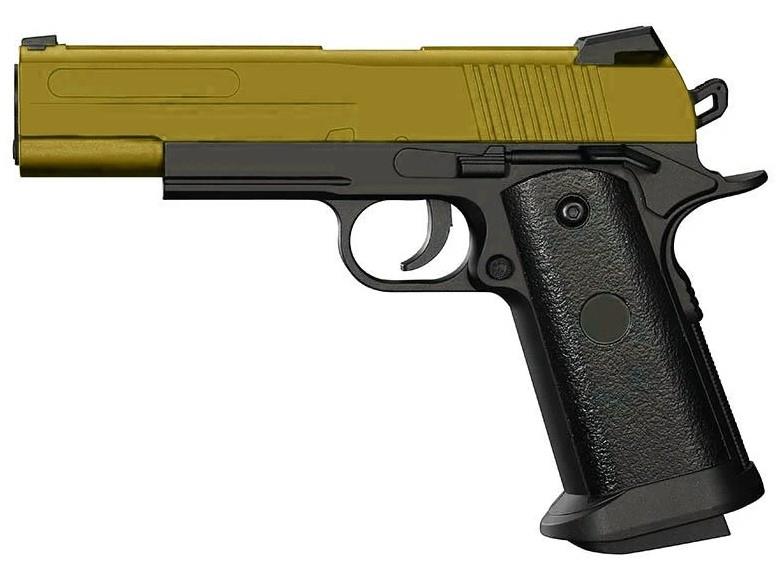 Vigor 5.1 S2 Spring Pistol (Full Metal - Gold - V18)