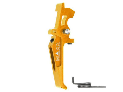 Maxx Model CNC Aluminum Advanced Speed Trigger (Style E) (Dark Earth)