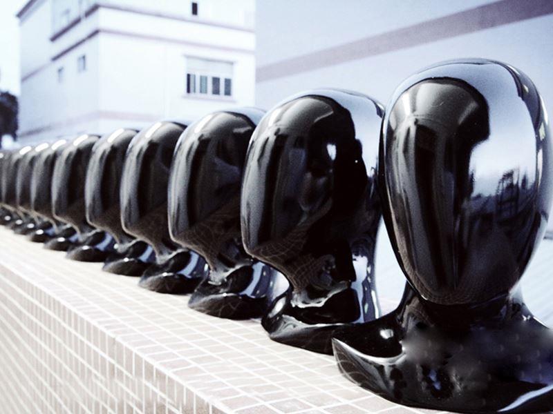 FMA Helmet Display Head (Polymer - Black - TB1139)