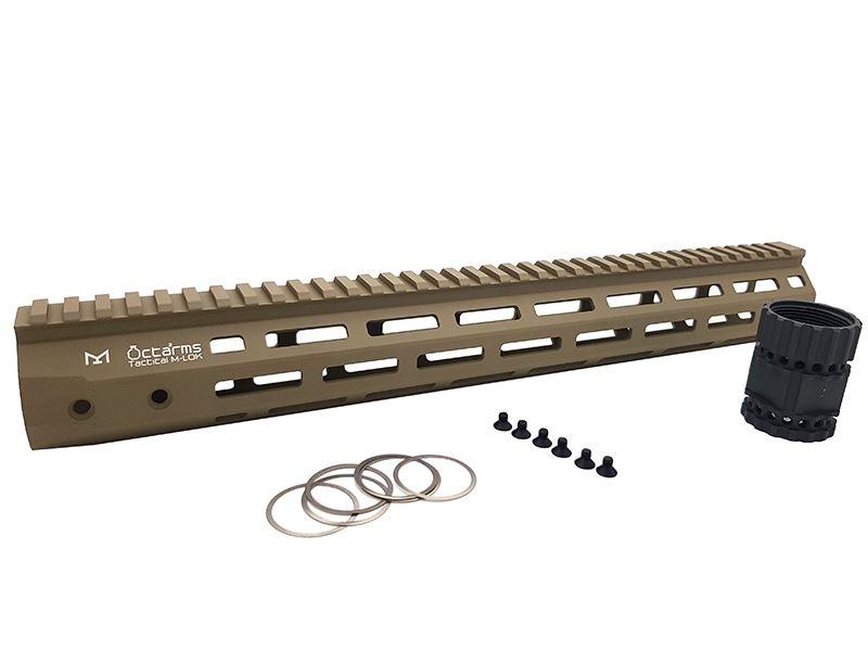 Ares Octa Arms M-Lok System Handguard (Tan - 290mm - ML-003-DE)