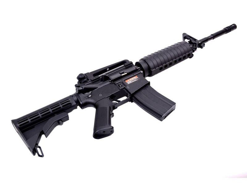 Golden Eagle M4A1 AEG (Inc. Bat. And Charger - Full Metal - Black)