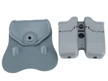 Big Foot 17 Series Double Magazine Pouch (Urban Grey)