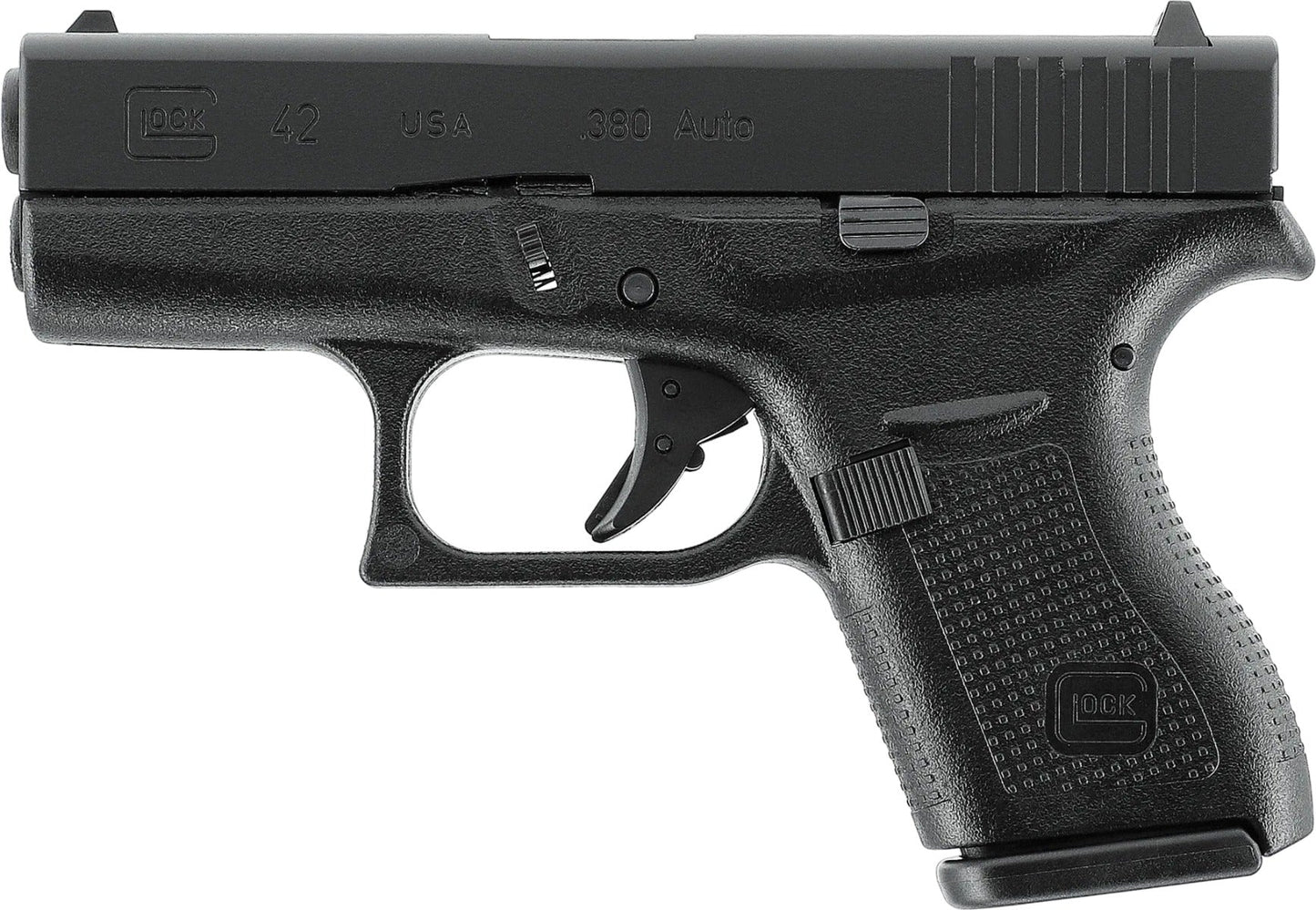 Glock G42 Gas Blowback Pistol (By Umarex/VFC - Black - 2.6410)
