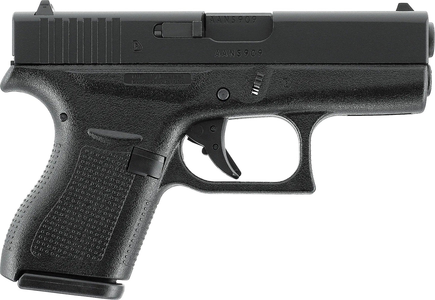 Glock G42 Gas Blowback Pistol (By Umarex/VFC - Black - 2.6410)