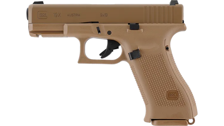 Umarex Glock G19x Gas Blowback Pistol (Tan)