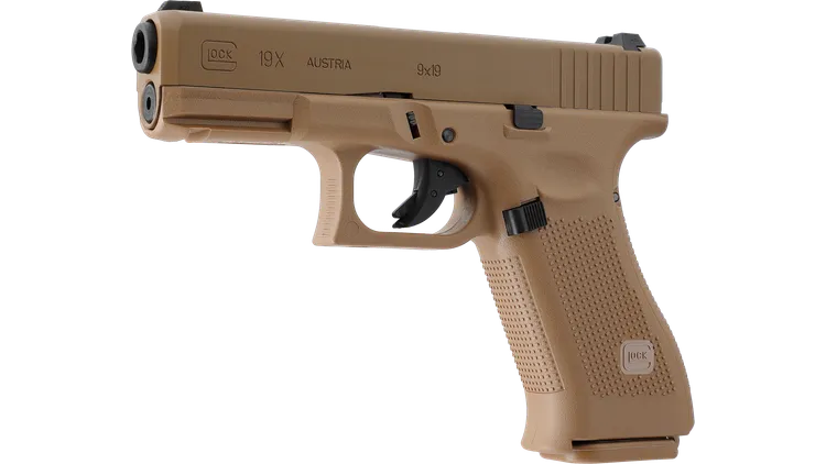 Umarex Glock G19x Gas Blowback Pistol (Tan)