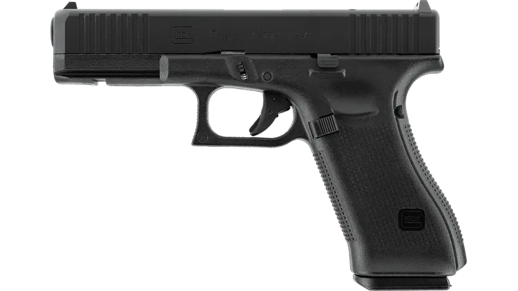 Glock G17 Gen.5 MOS Gas Blowback Pistol (Umarex/GHK - Cerakote Aluminium Version - 2.6475)