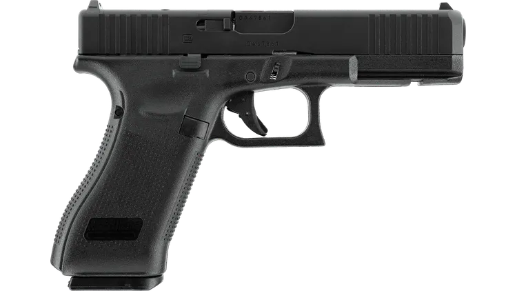 Glock G17 Gen.5 MOS Gas Blowback Pistol (Umarex/GHK - Cerakote Aluminium Version - 2.6475)