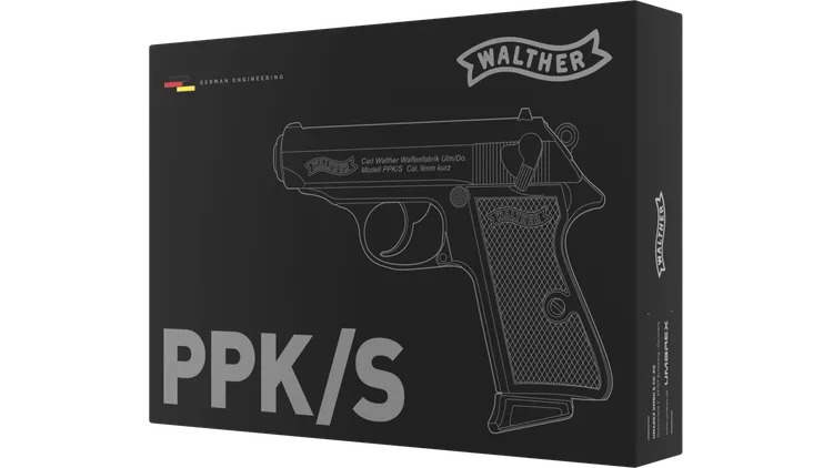 Walther PPK/S Gas Blowback Pistol (Umarex - 2.6557)