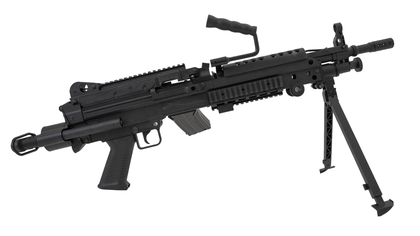 FN Herstal Minimi M249 Para Sports Line AEG (Electronic Trigger - Battery and Charger Inc. - Black - 200839)
