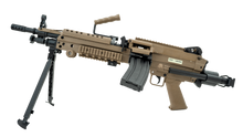FN Hersal Minimi M249 Para Sports Line AEG (Electronic Trigger - Battery and Charger Inc. - Tan - 200842)