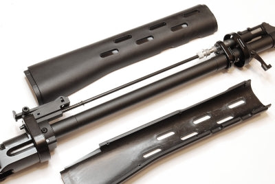 WE SVD Gas Blowback Rifle (Plastic Black)