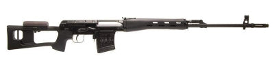 WE SVD Gas Blowback Rifle (Plastic Black)